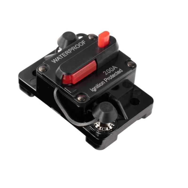 Waterproof Car Circuit Breaker Fuse Reset 30-300A AMP 12V-48V DC Car Boat IP67 - 30A.