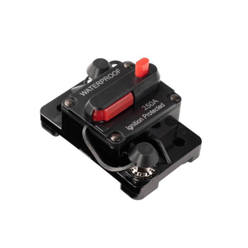 Waterproof Car Circuit Breaker Fuse Reset 30-300A AMP 12V-48V DC Car Boat IP67 - 30A.