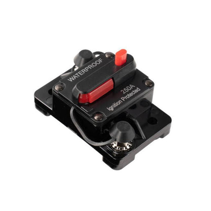 Waterproof Car Circuit Breaker Fuse Reset 30-300A AMP 12V-48V DC Car Boat IP67 - 30A.