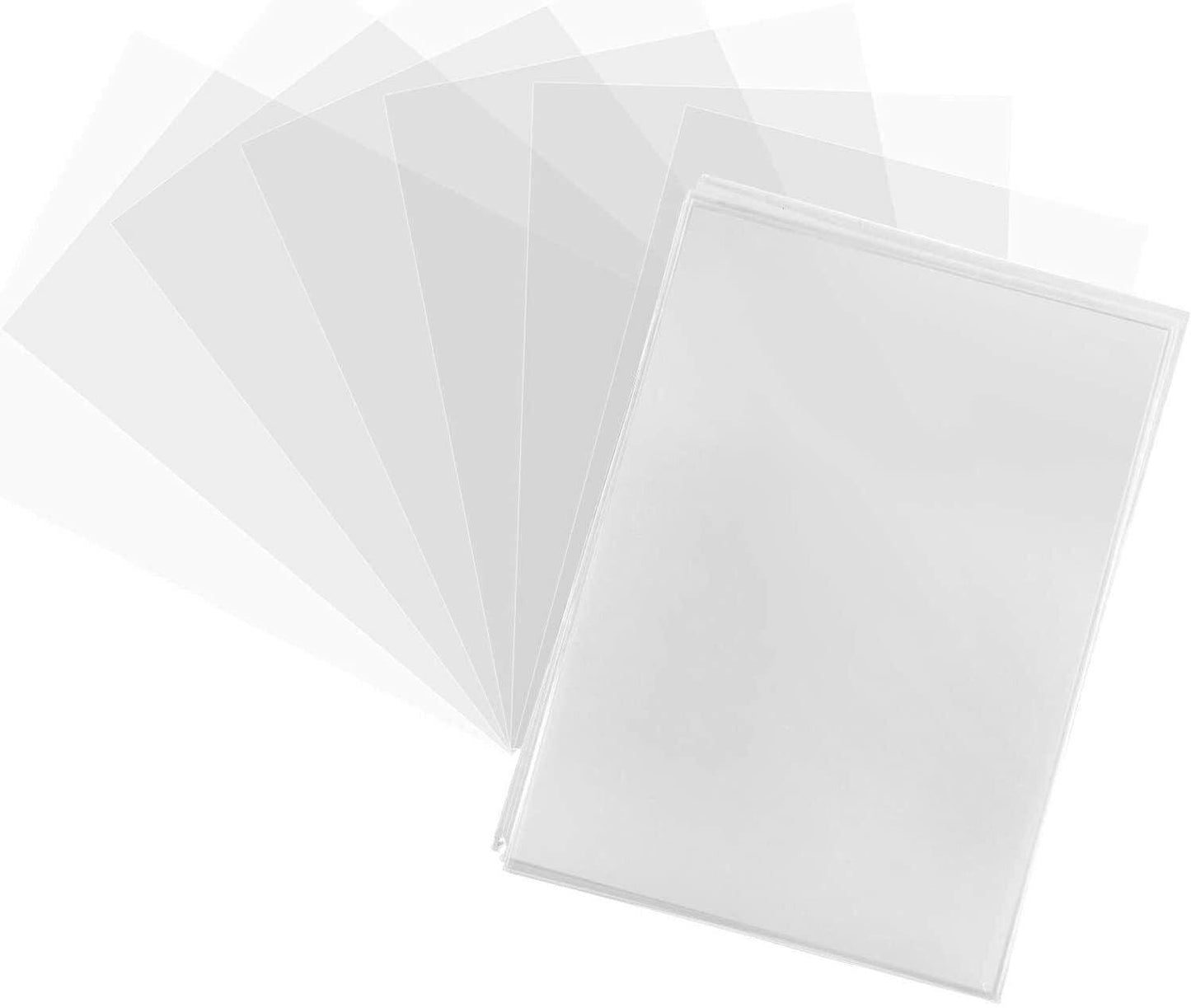 Ultra Soft Trading Card Sleeves Clear Penny Protector 100Pcs For Pokemon Nba Yugioh - 100PCS.
