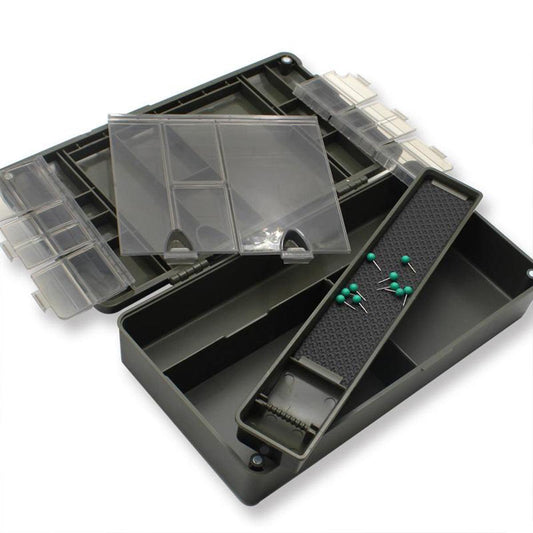 Fishing Accessories Multifunctional Storage Box Tackle Organizer Case Waterproof.