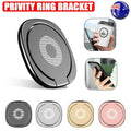 Iring Phone Ring Finger Holder Stand Mobile Grip with Mount Hook for iPhone and iPad - Rose Gold.