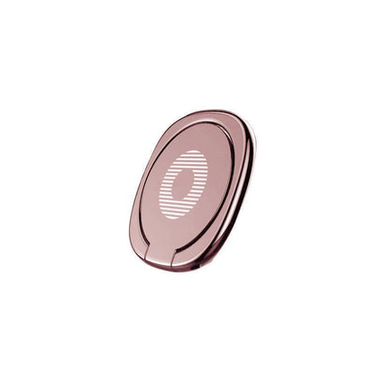 Iring Phone Ring Finger Holder Stand Mobile Grip with Mount Hook for iPhone and iPad - Rose Gold.