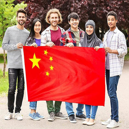 Large Chinese China Flag Heavy Duty Outdoor 90 X 150 cm - 3Ft X 5Ft