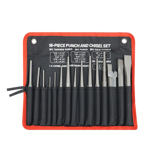 16pcs Maintenance Tool Set Fitter Tool Combination for Home Garage DIY Repair.