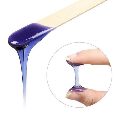 300G Hard Wax Bean No Strip No Pain Hot Film Body Waxing Hair Removal Depilatory - Choclate