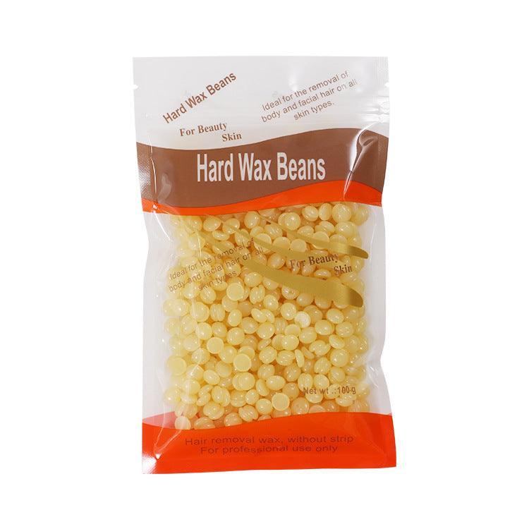 300G Hard Wax Bean No Strip No Pain Hot Film Body Waxing Hair Removal Depilatory - Choclate
