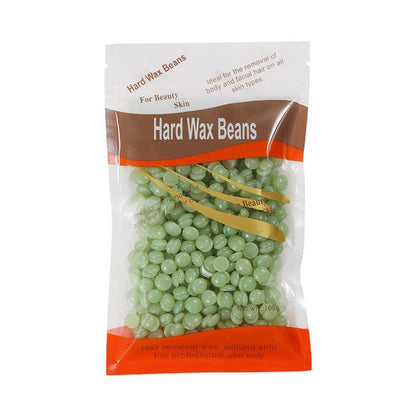 300G Hard Wax Bean No Strip No Pain Hot Film Body Waxing Hair Removal Depilatory - Choclate