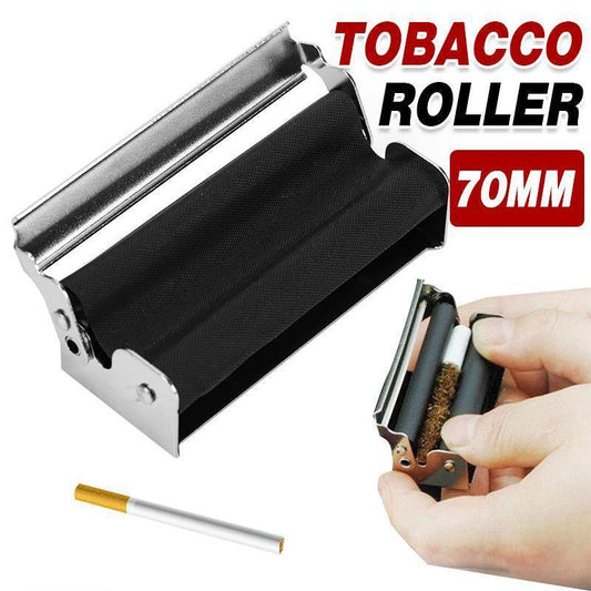 70MM Portable Tobacco Cannabis Joint Roller Maker Cigarette Rolling Machine DIY.
