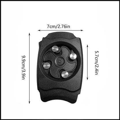 Topless Can Opener Manual Kitchen Tool for Beer Soda and Tin Bottles - Black