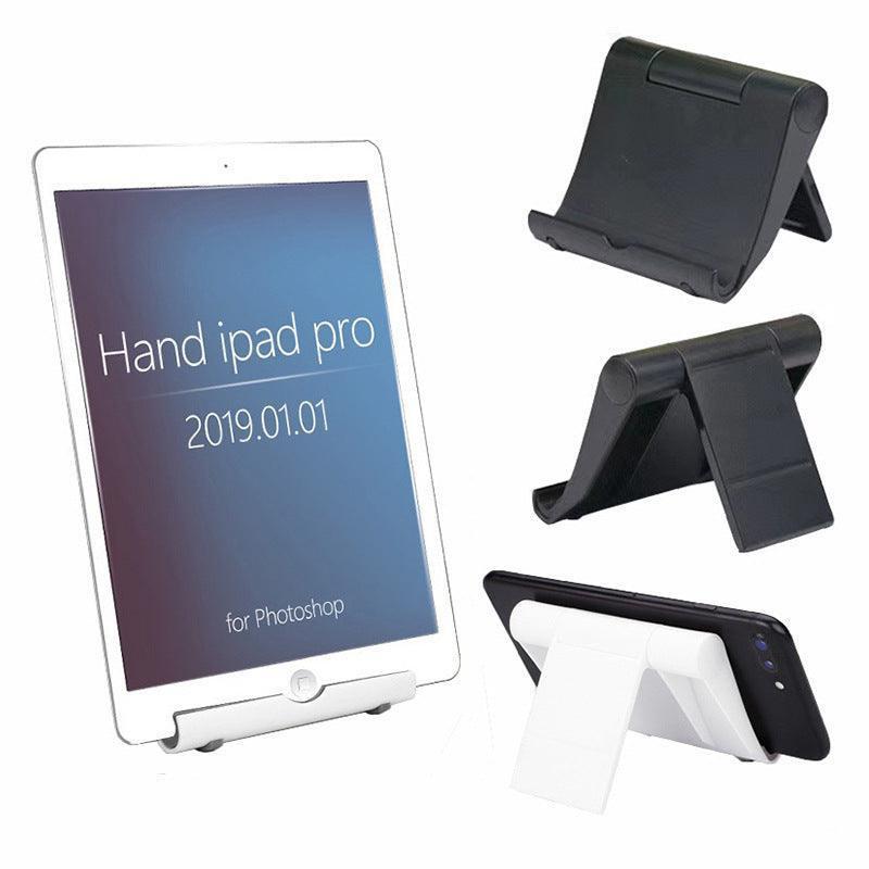 Desk Stand Holder for Mobile Phone Tablet iPad iPhone Samsung Universal Mount - Red.