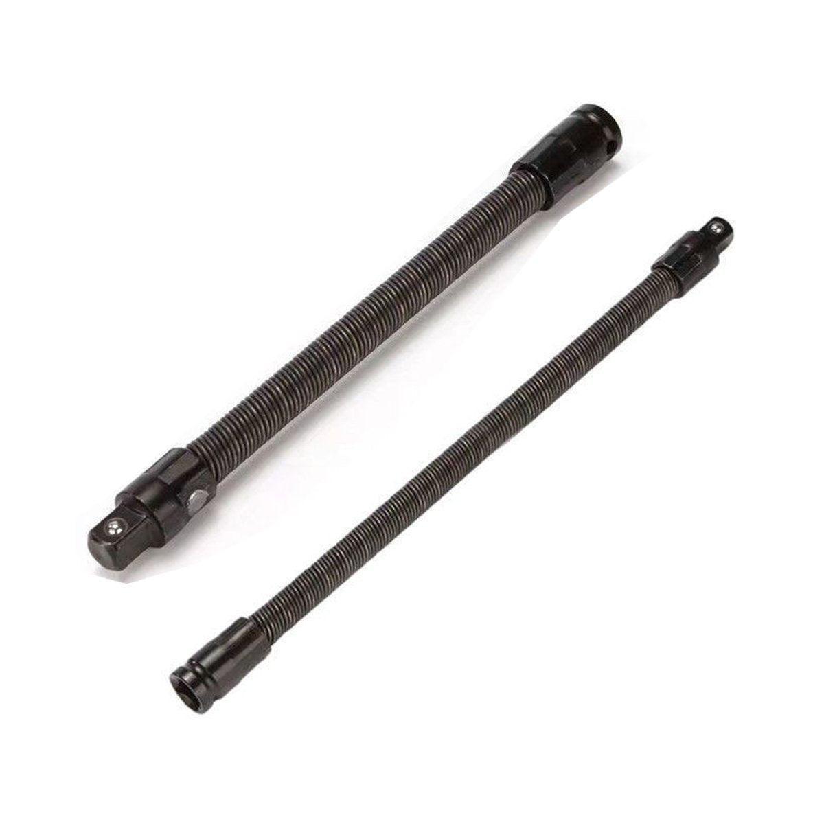4pcs Electric Wrench Flexible Shaft Coupling Rod Spring Sleeve Universal Tool - 35cm.