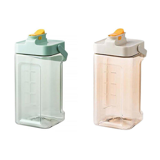 Large Capacity 3.5L Cold Water Kettle Home Use Beverage Dispenser Jug Mug - White.