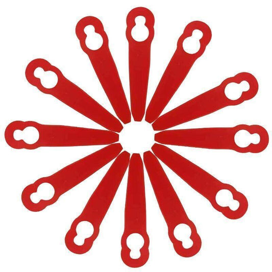 Grass Trimmer Plastic Blades Part Cutter Replace Acc Crop For Ozito Bosh Kuller - 50PCS.