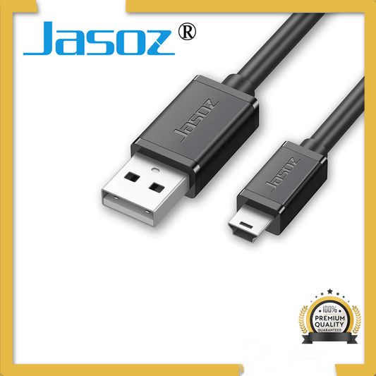 USB 2.0 to Mini USB 5Pin Data Charging Cable 1.5m for Camera HDD Dash Cam.