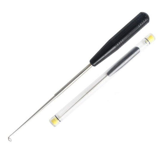 Fishing Hook Remover Stainless Steel Fishhook Dehooker Hook Detacher Extractor - Grey.