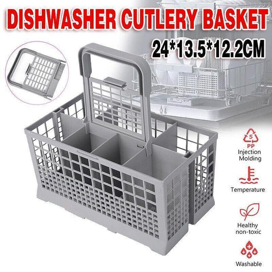 Universal Dishwasher Cutlery Basket Suits For Many Brands 240Mm X 135Mm X 122Mm.