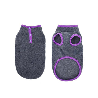 XL Pet Dog Puppy Winter Warm Fleece Jumper Vest Coat Jacket Apparel Clothes - Pink