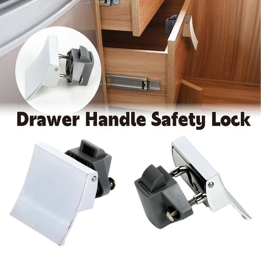 RV Caravan Yacht Cabinet Drawer Handle Locking Latch Accessory.