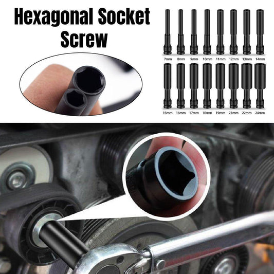Hexagonal Socket Adapter Set for Electric Impact Wrench Power Drill Socket Tool - 24mm.