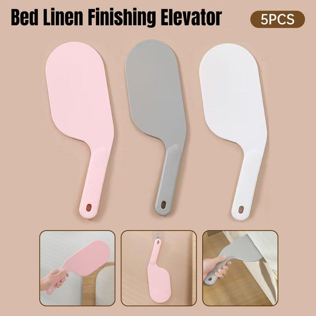 5pcs Bed Sheet and Mattress Organizer Fixer Gap Lifter Tool Bed Sheet Holder Set - White Hover Image