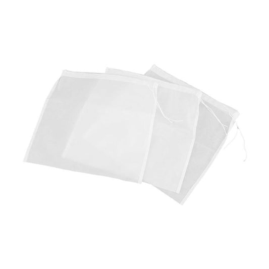 Micron Reusable Nylon Fine Mesh Food Strainer Filter Bag for Nut Milk Coffee - 30 X 20 CM.