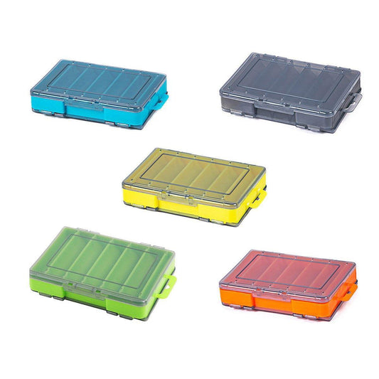 Multifunctional Fishing Bait Storage Box Accessories Gear Organizer Tool Box - Green-S.