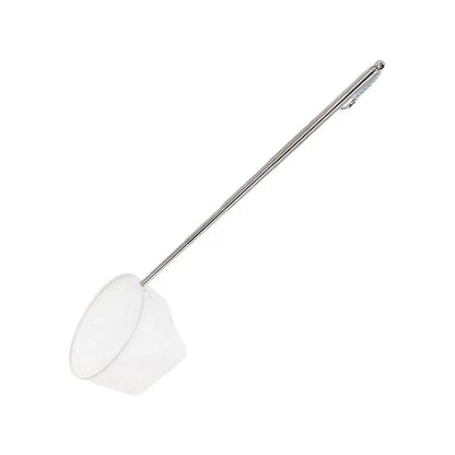 Retractable Fish Net for Fish Tank Pocket Fishing Net with Handle Aquarium Tools - Square-S.