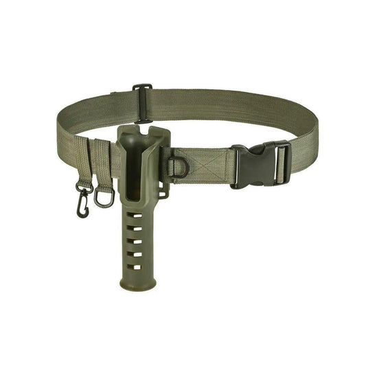 Adjustable Fishing Rod Holder Belt Portable Waist Strap Fishing Gear Rod Storage.
