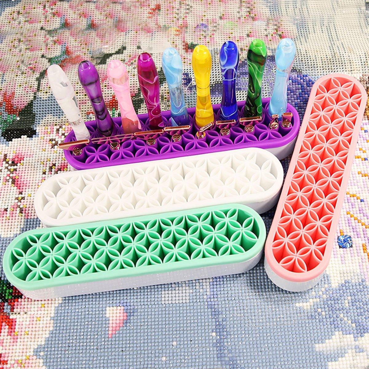 Silicone Makeup Organizer Cosmetic Storage Box Lipstick Brush Holder Desktop Box - Black