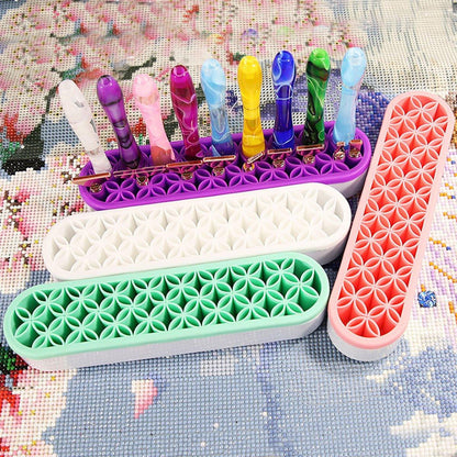Silicone Makeup Organizer Cosmetic Storage Box Lipstick Brush Holder Desktop Box - Black