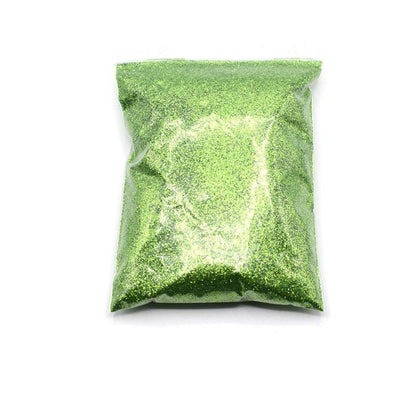 50G Fine Glitter Dust Powder Holographic Iridescent Metallic Body Nail Art Craft - Orange
