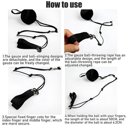 Adjustable Belly Dance Poi Balls Props Belly Dance Accessories Hand Balls Set.