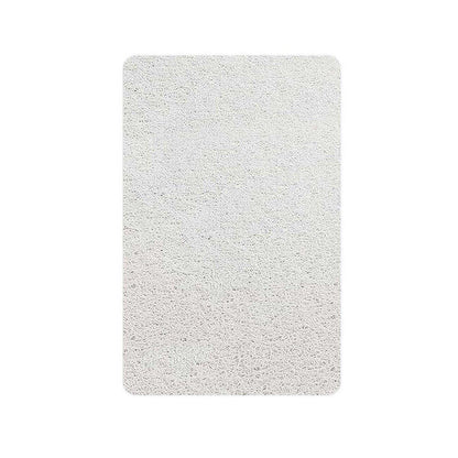 Waterproof Non-Slip Bathroom Shower Mat Anti-Slip Rug Toilet Floor Mat Washable - Cream-43*120cm