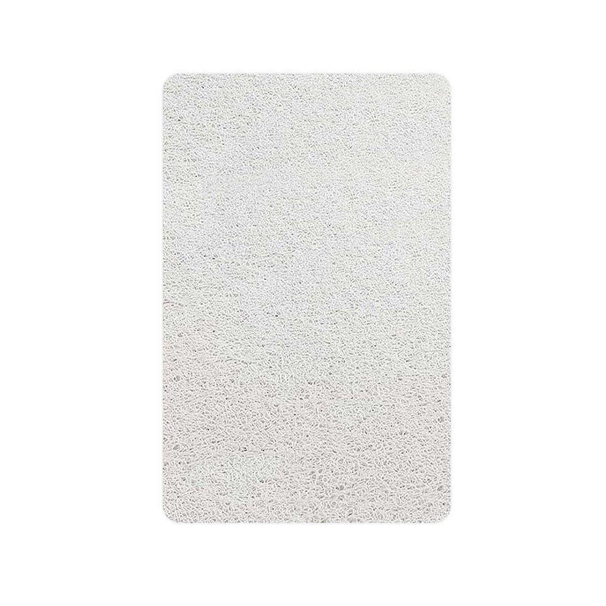 Waterproof Non-Slip Bathroom Shower Mat Anti-Slip Rug Toilet Floor Mat Washable - Cream-43*120cm