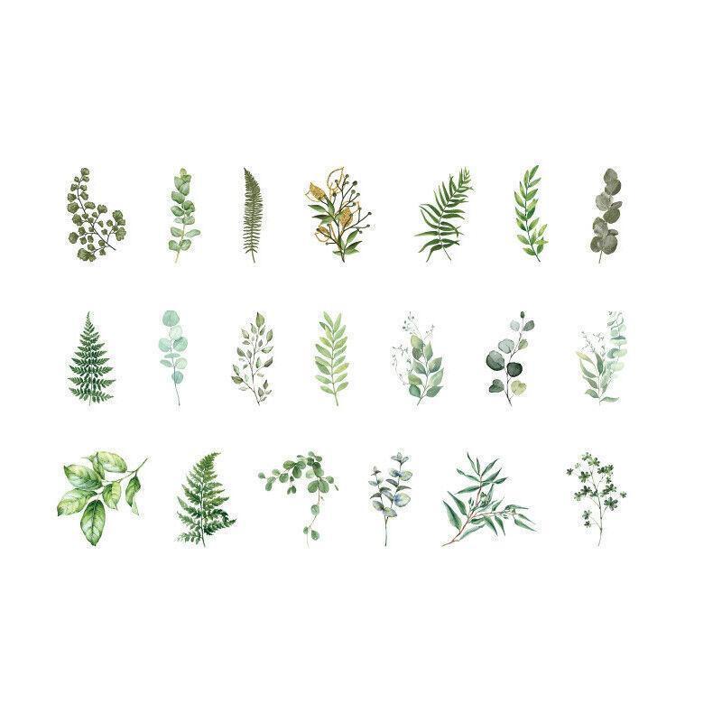 Scrapbooking Flower Stickers Pet Transparent Sticker - F.