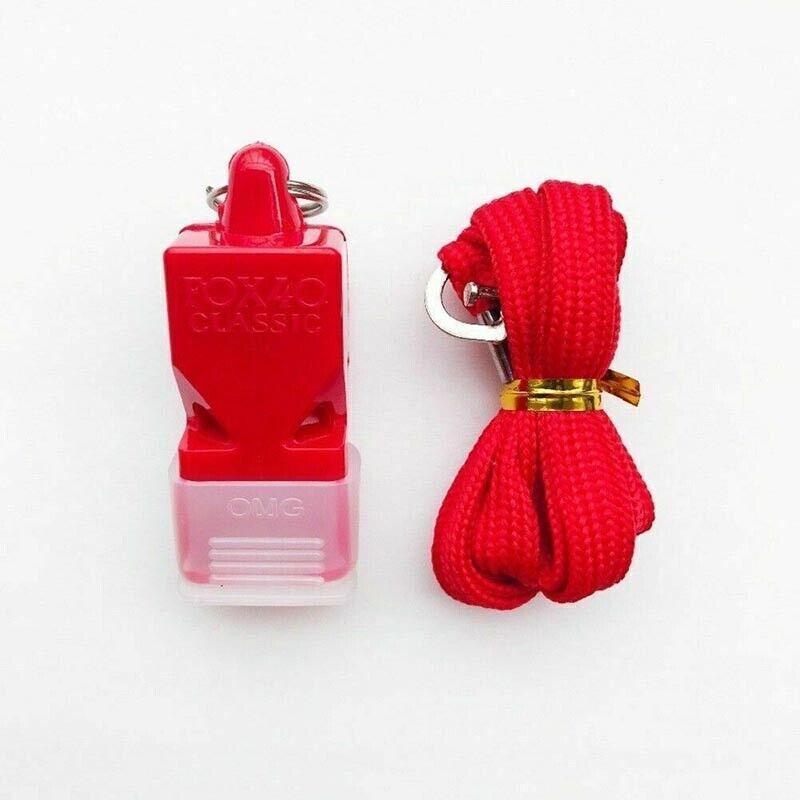 On Sale Classic Whistle Cmg Referee Outdoor Indoor Football Sport Safe Au Stock - Red.
