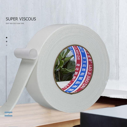 Double Sided White PE Foam Sticky Tape Mounting DIY Craft Strong Adhesive 2.5m - 40mm*2.5m.