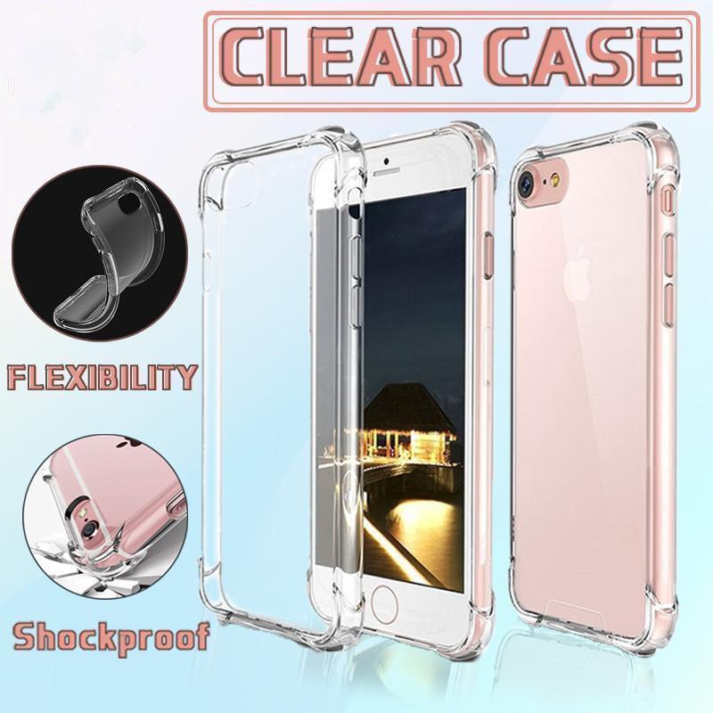 Shockproof Iphone 13 12 11 Pro Max Xs X 8 7 Soft Gel Clear Case Cover For Apple - For iphone 12 Pro Max.