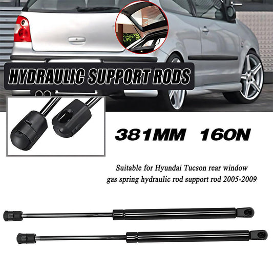 2x Gas Struts for Hyundai Tucson 2005-2009 Rear Window 381mm long 160N.