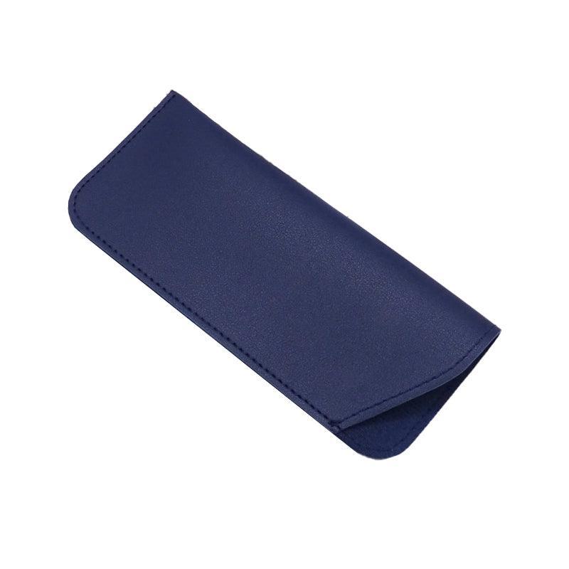 Pu Leather Eyeglass Sunglasses Reading Glasses Case Soft Pouch Bag Pocket - Brown