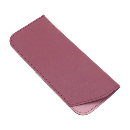 Pu Leather Eyeglass Sunglasses Reading Glasses Case Soft Pouch Bag Pocket - Brown