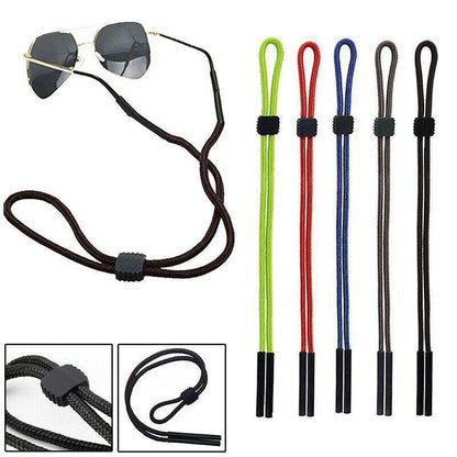 Reading Eyeglass Glasses Chain Cord Lanyard Sunglasses Neck Holder Sports Strap - Red