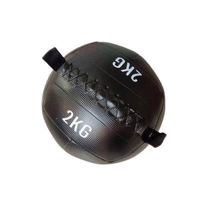 Non-Elastic Soft Squat Wall Ball for Solid Gravity and Balance Training Workouts - 2kg.