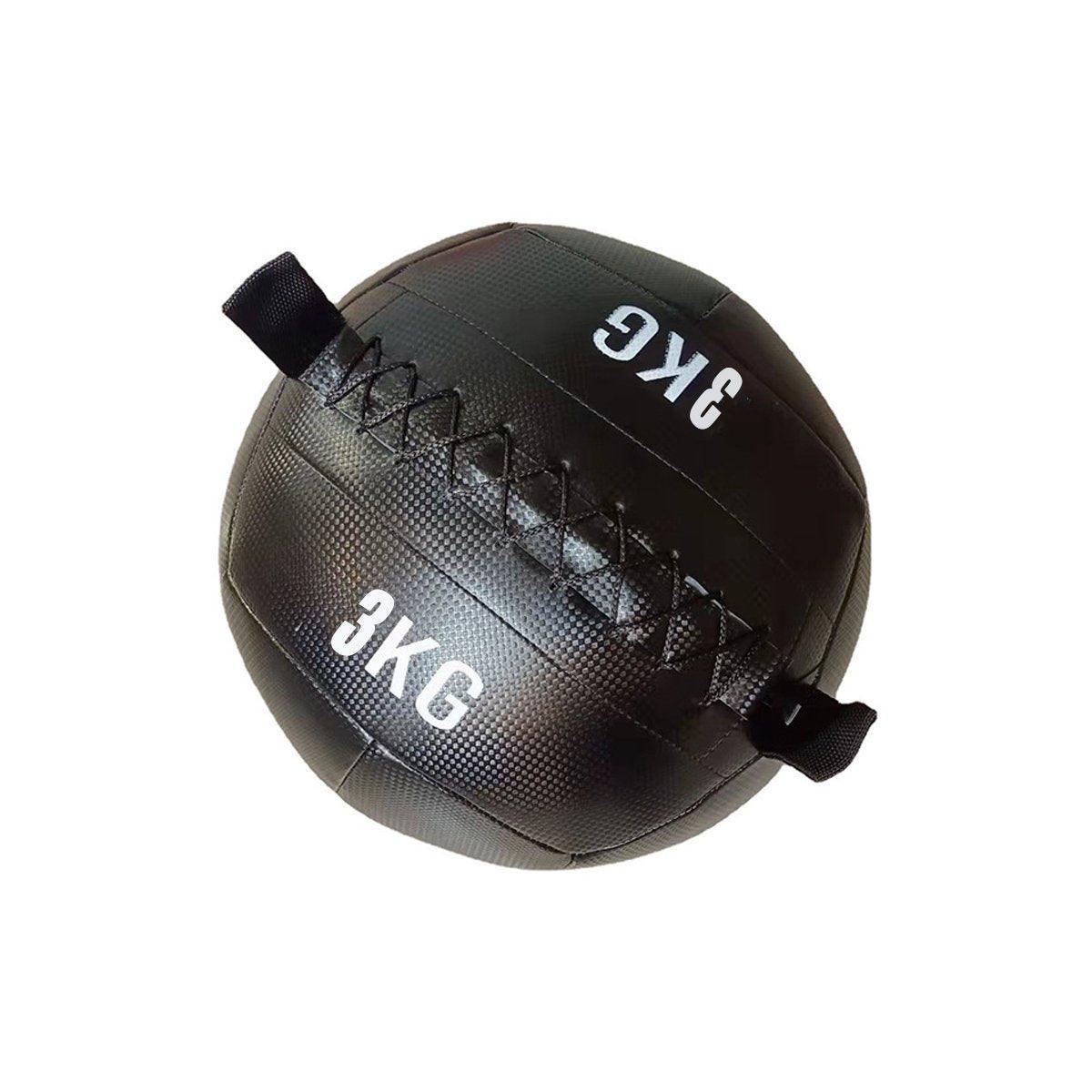 Non-Elastic Soft Squat Wall Ball for Solid Gravity and Balance Training Workouts - 2kg.