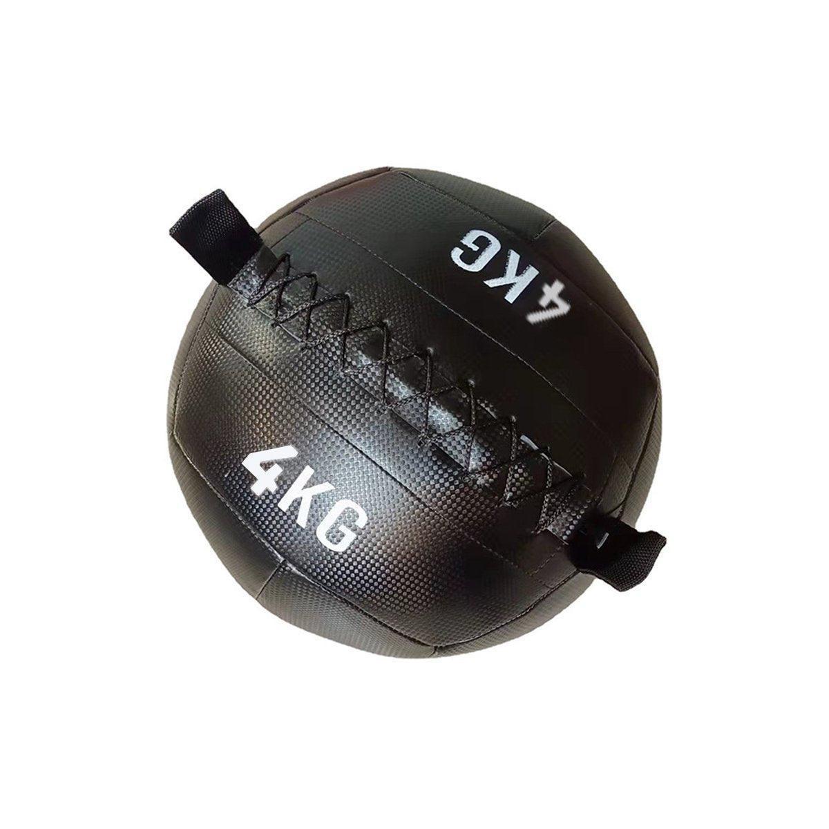 Non-Elastic Soft Squat Wall Ball for Solid Gravity and Balance Training Workouts - 2kg.