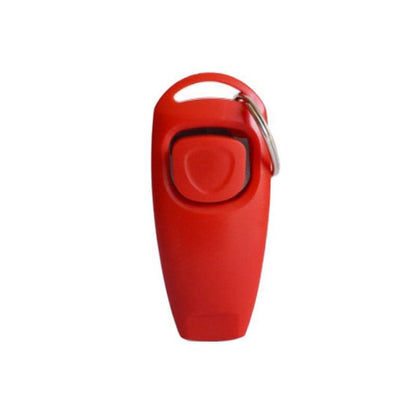Dog Whistle and Clicker Set for Training Stop Barking Obedience Tool Combo - Green