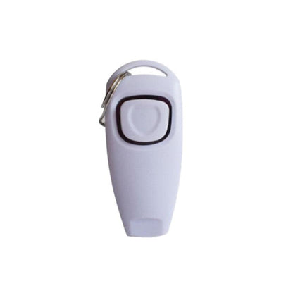Dog Whistle and Clicker Set for Training Stop Barking Obedience Tool Combo - Green