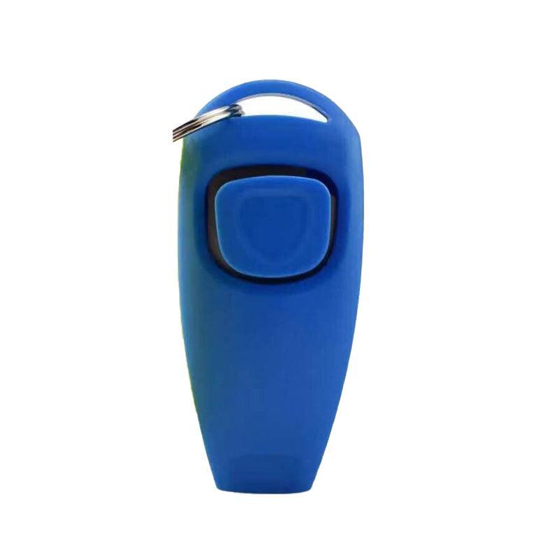 Dog Whistle and Clicker Set for Training Stop Barking Obedience Tool Combo - Green