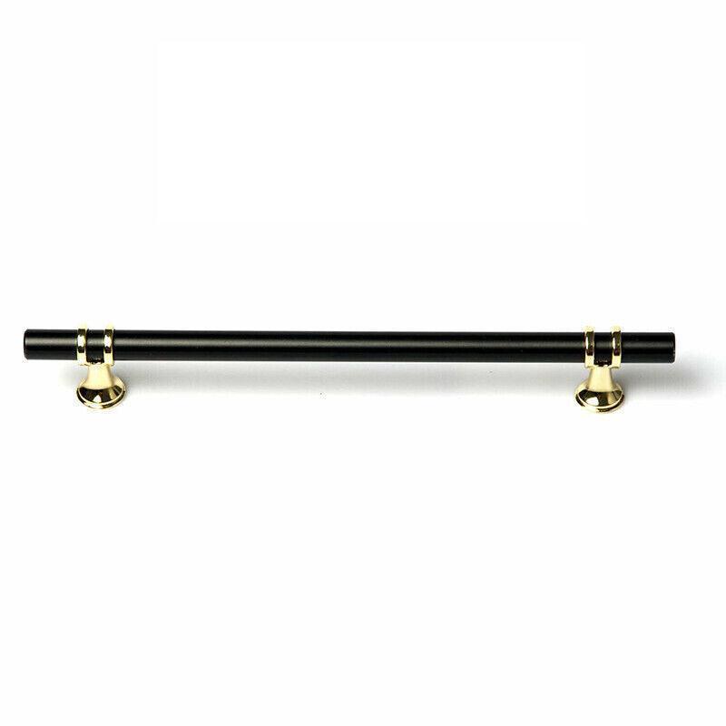 Black Gold Design Kitchen Cabinet Handles Drawer Bar Handle Pull 96 128 160 192 320MM - T Bar